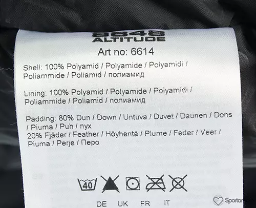 Yuav ua li cas ntxuav lub tsho hauv lub tshuab ntxhua khaub ncaws? 29 Daim duab: Hauv hom twg los lwv lub tiaj ua si caij ntuj no, yuav tu lub dab tshos tsis txhob ntxuav tsev 320_15