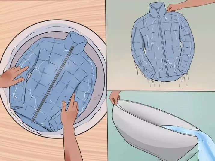 Cum de a spăla jacheta într-o mașină mașină de spălat? 29 Poze: În ce mod de a șterge parcul de iarnă, cum să curăț gulerul fără spălare acasă 320_23
