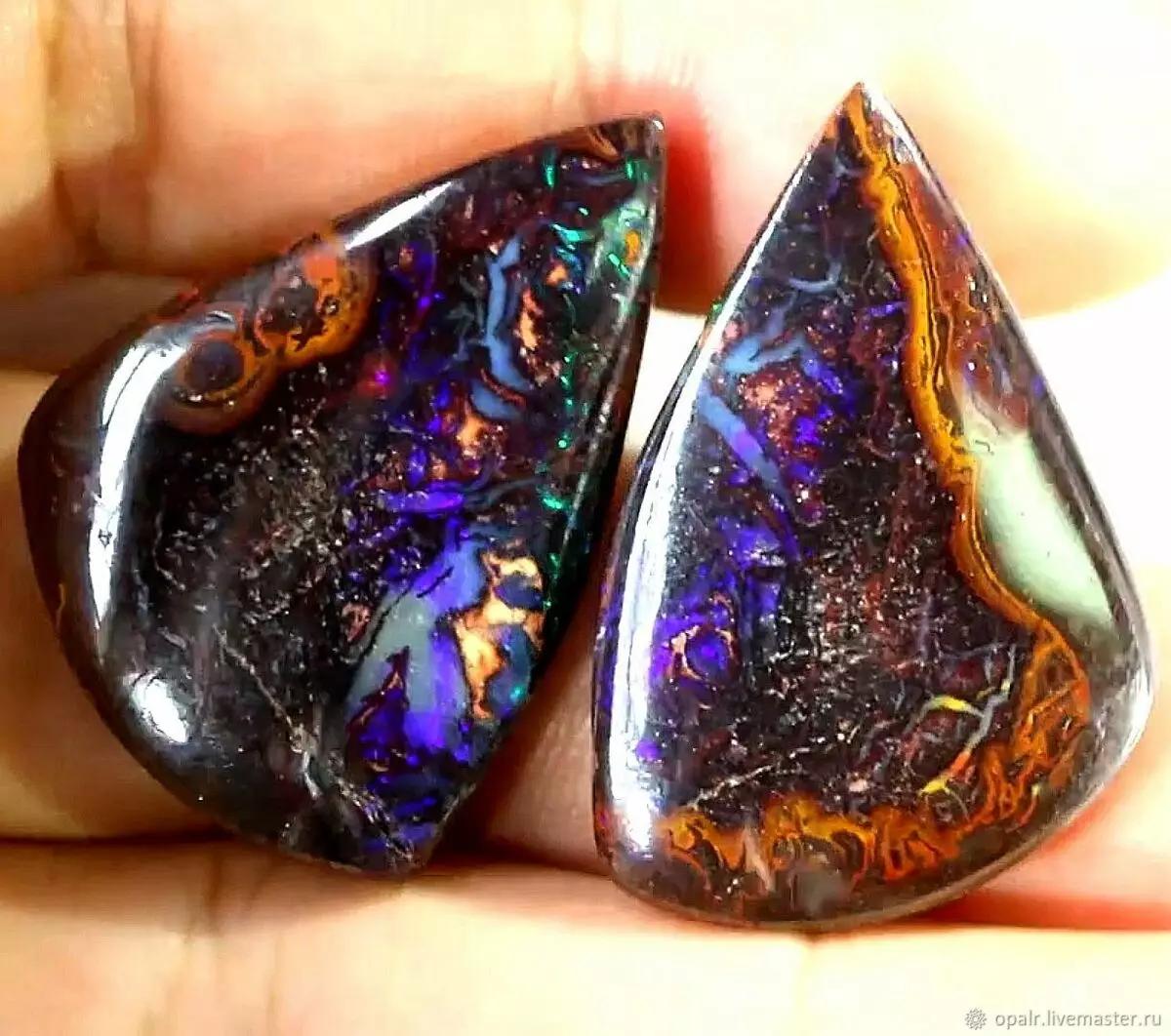 Opal (74 fotos): què és? Propietats de pedra. Descripció de l'Opala australiana i rosa, blava i d'altres 3228_23