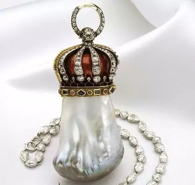 Baroque pearls (27 mga larawan): Ano ito at ano ang tawag dito? Natural Pearl Baroque irregular na hugis, malaking hindi pantay na baroque perlas 3246_14