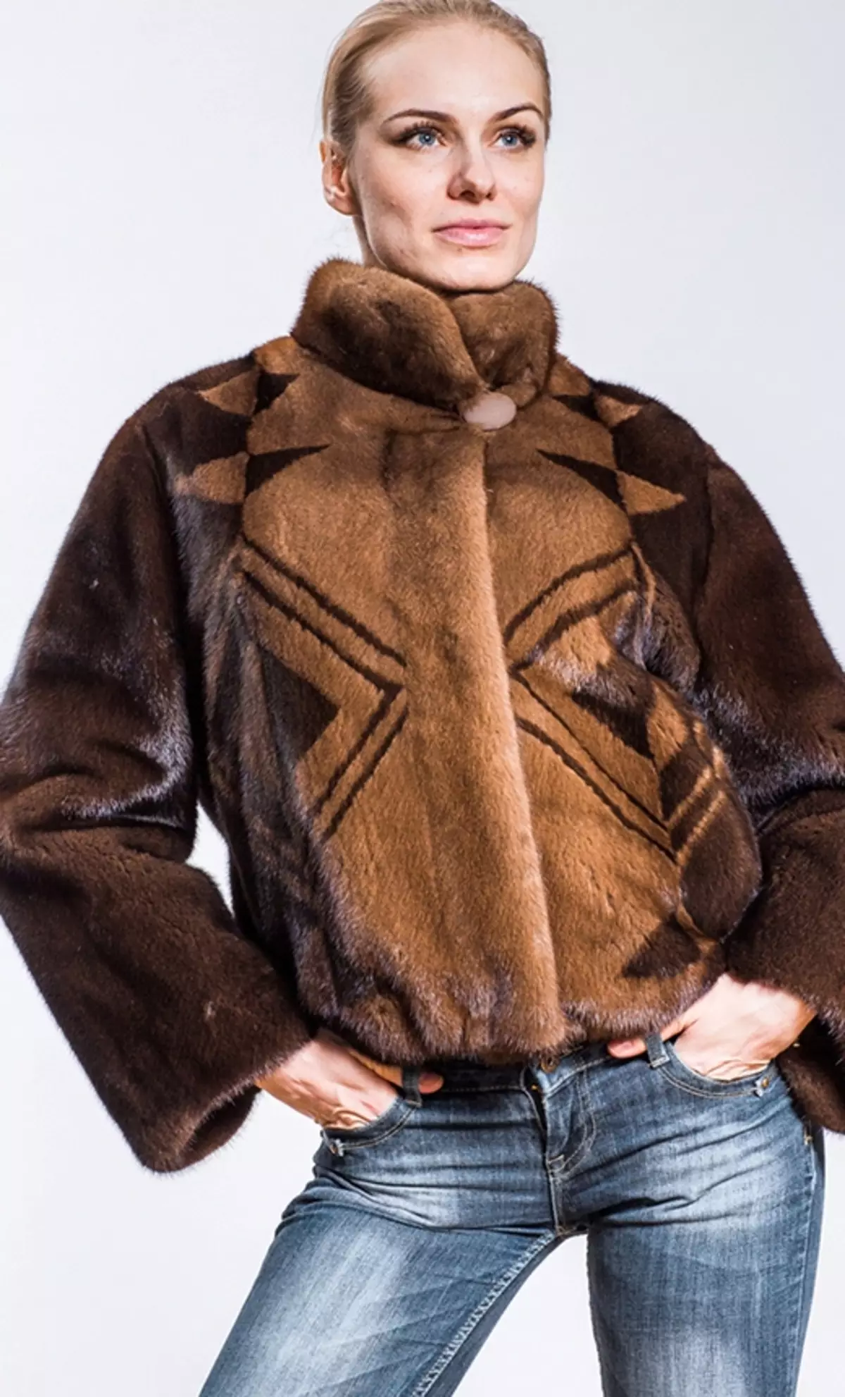 Magnifier Fur Coats (45 foto): Model dari Bulu Berbeda dari Tatiana Magnical, Reviews 324_21