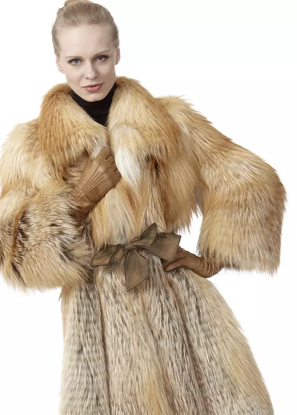 Lupe-Fur-Mäntel (45 Fotos): Modelle aus verschiedenen Pelz aus Tatiana-Magnical, Bewertungen 324_30