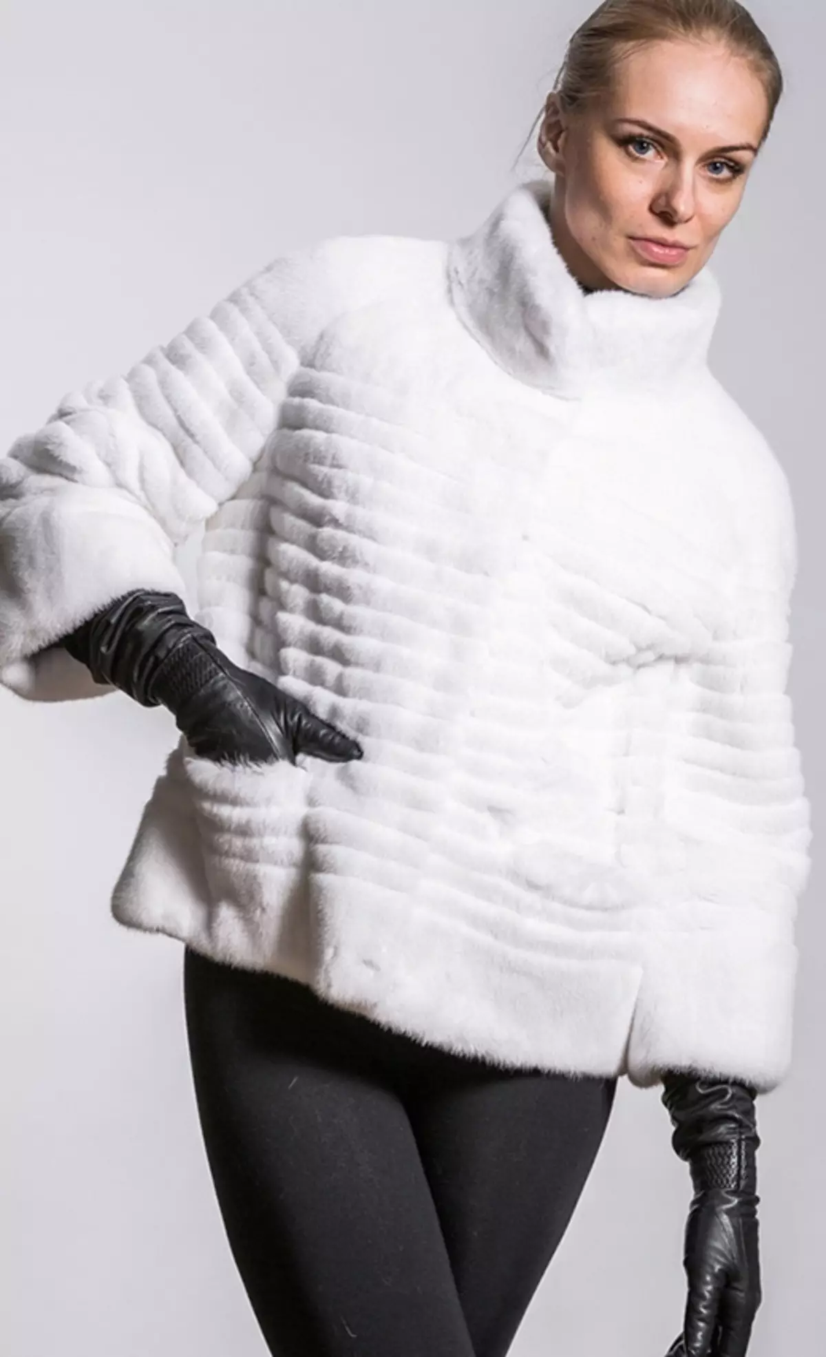 Lupe-Fur-Mäntel (45 Fotos): Modelle aus verschiedenen Pelz aus Tatiana-Magnical, Bewertungen 324_41