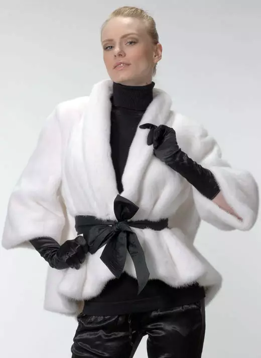 Lupe-Fur-Mäntel (45 Fotos): Modelle aus verschiedenen Pelz aus Tatiana-Magnical, Bewertungen 324_5