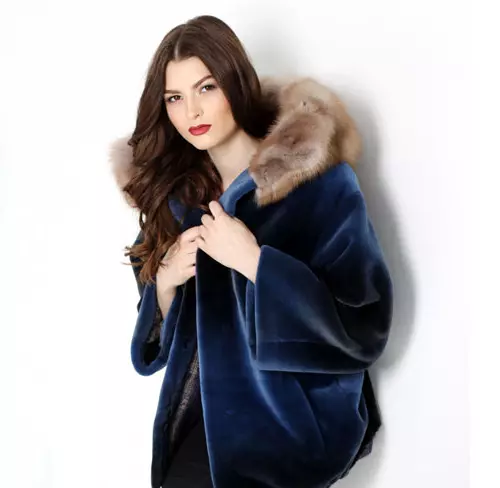 Melita fur coats (27 mafoto): Models uye ongororo 329_26