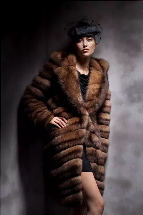 Melita kožešinové kabáty (27 fotek): modely a recenze 329_8
