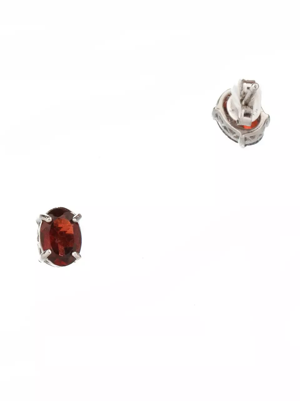 Korvakorut kranaatilla (76 valokuvaa): kulta- ja hopeamallit korvakoruilla, joissa on kranaatti ja patot ja timantit 3315_18