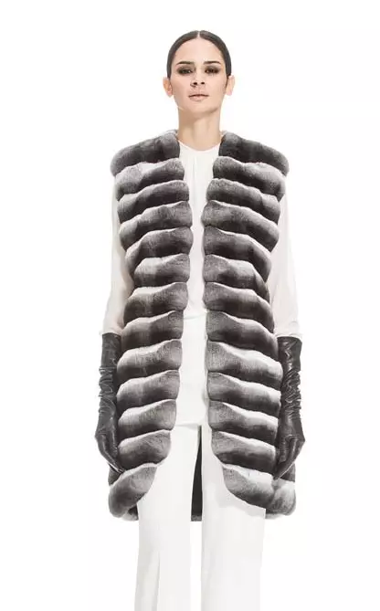 Braschi Fur пальто (46 сүрөт): италиялык моделдер жана алардын өзгөчөлүктөрү, алардын фирмасы жөнүндө сын-пикирлер 333_38