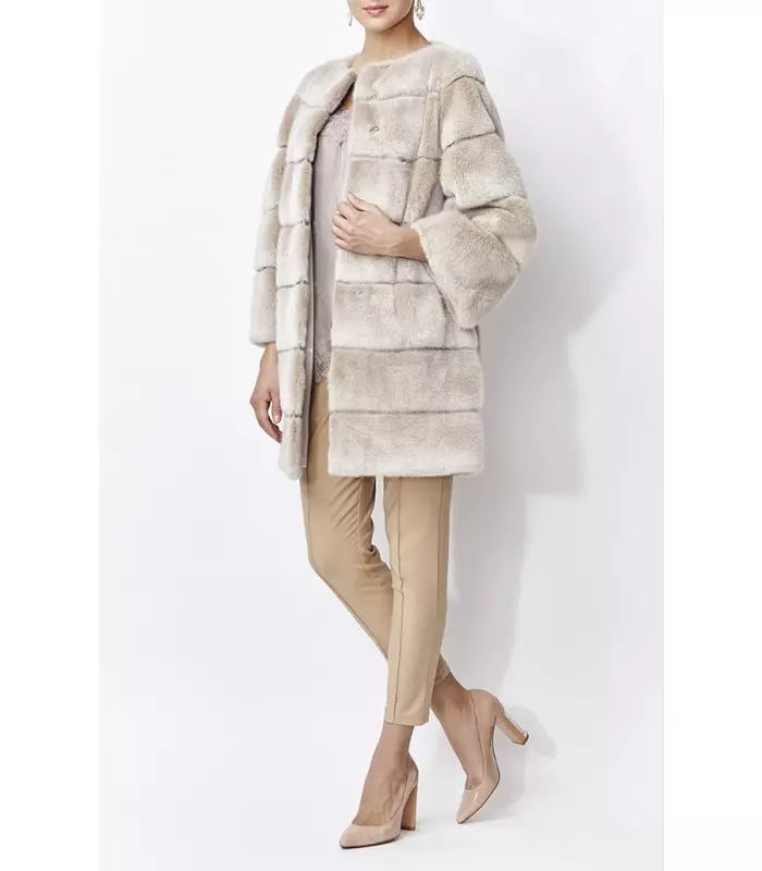 Fellicci fur coats (42 photos): Who manufacturer FELINBERG model, reviews 335_20