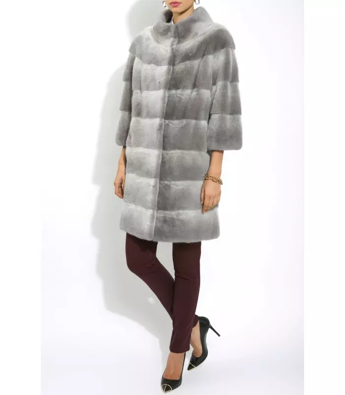 Fellicci fur coats (42 photos): Who manufacturer FELINBERG model, reviews 335_26