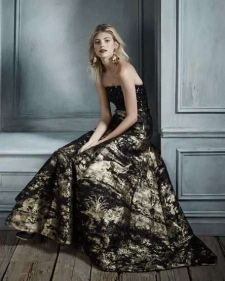 Oscar de la affitta orecchini (71 foto): Modelli di perline e cristallo della casa della moda Oscar de la affitto 3361_67