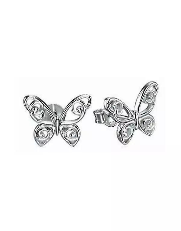 Butterfly øredobber (41 bilder): Hva skal du ha på og hvem modellene passer i form av sommerfugler 3417_13