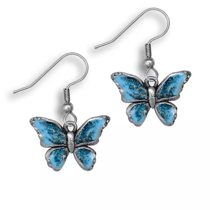 Butterfly Earrings (41 foto): Apa yang harus dipakai dan siapa modelnya cocok dalam bentuk kupu-kupu 3417_21