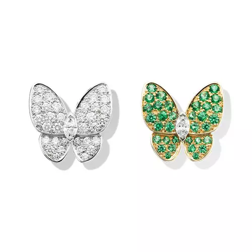 Butterfly earrings (41 photos): what to wear and whom the models are suitable in the form of butterflies 3417_29