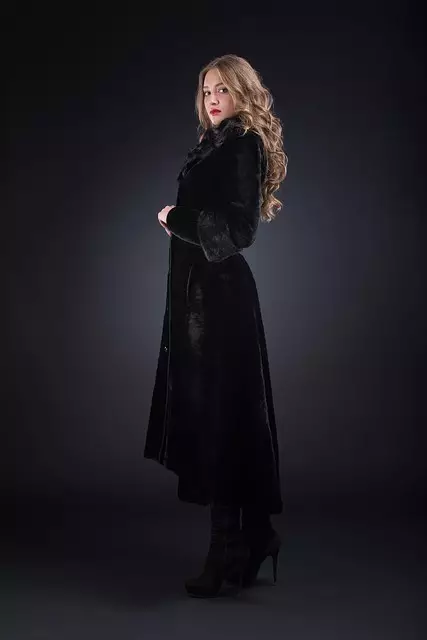 Cappotti di pelliccia lunghi (34 foto): modello di pelliccia nel pavimento, come indossare 341_6