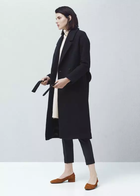 Герб гадже (80 снимки): Какво да се носят женски палто в стил гаджето Мъж 343_42
