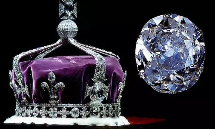 Во светот на дијаманти (30 фотографии): Приказната за Аллаз Орлова и Санси, Златна годишнина и другите најпознати и скапи дијаманти 3460_15