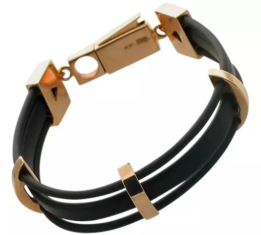 带金插入件的橡胶链（32张）：带金锁的橡胶模型 3481_32