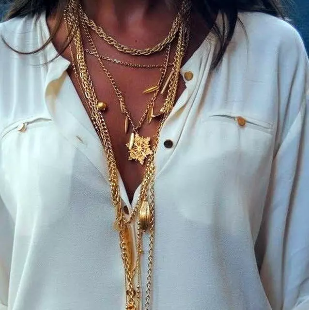 Chain Emas (114 Foto): Dekorasi wadon ing gulu emas kanthi dawane 40 cm, 585 conto 40 cm, 585 conto, kepiye milih 3483_31