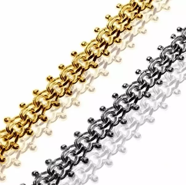 Jenis Tenun Gold Chains (122 foto): Nama jenis tenun model wanita, tenun modis untuk bertiup dan rantai tebal 3488_76