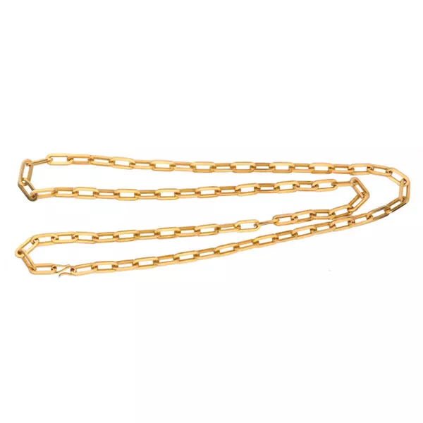 Anchor Weaving Chains (59 รูป): Anching ANCHOR สำหรับโซ่ทอง, โมเดลทองคำขาวคู่บนคอ 3494_5