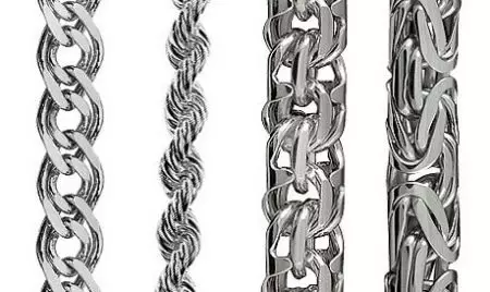 Correntes de prata tecelagem (94 fotos): Tipos de produtos de tecelagem feitos de prata com nomes 3497_16