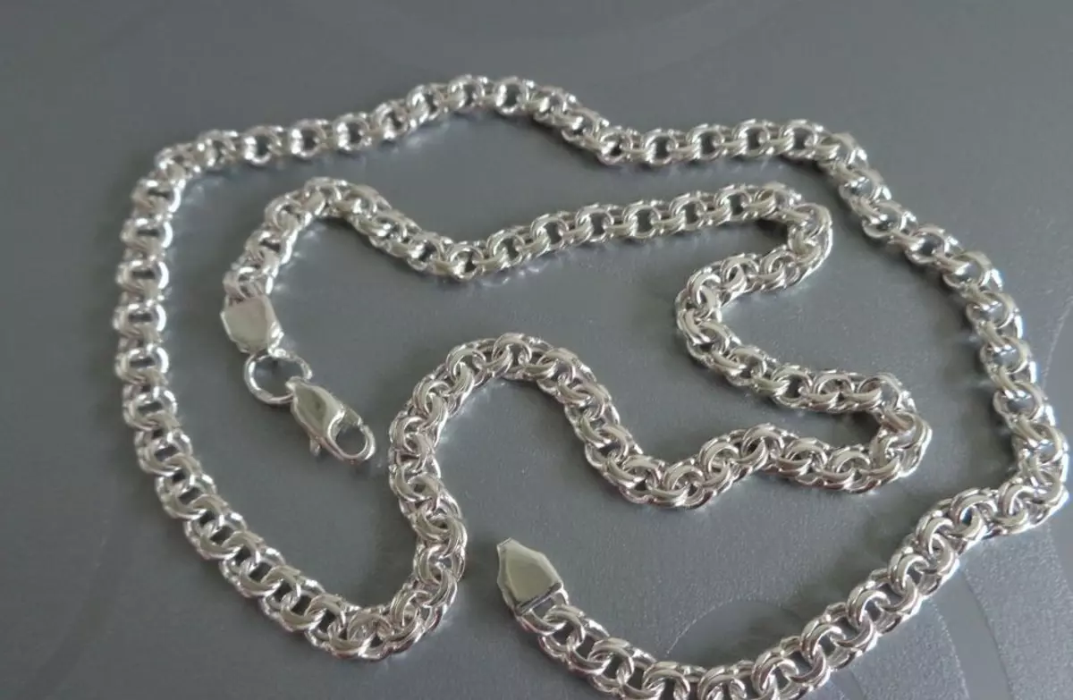 Плетіння срібних ланцюжків (94 фото): види плетіння виробів зі срібла з назвами 3497_82