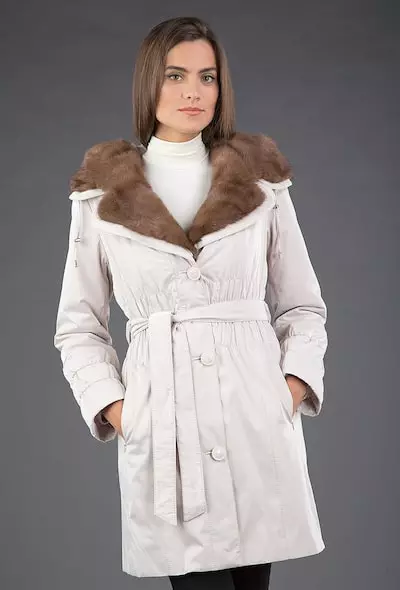 Mantel mit einem Anhang (47 Fotos): Stilvolle weibliche Modelle 349_16