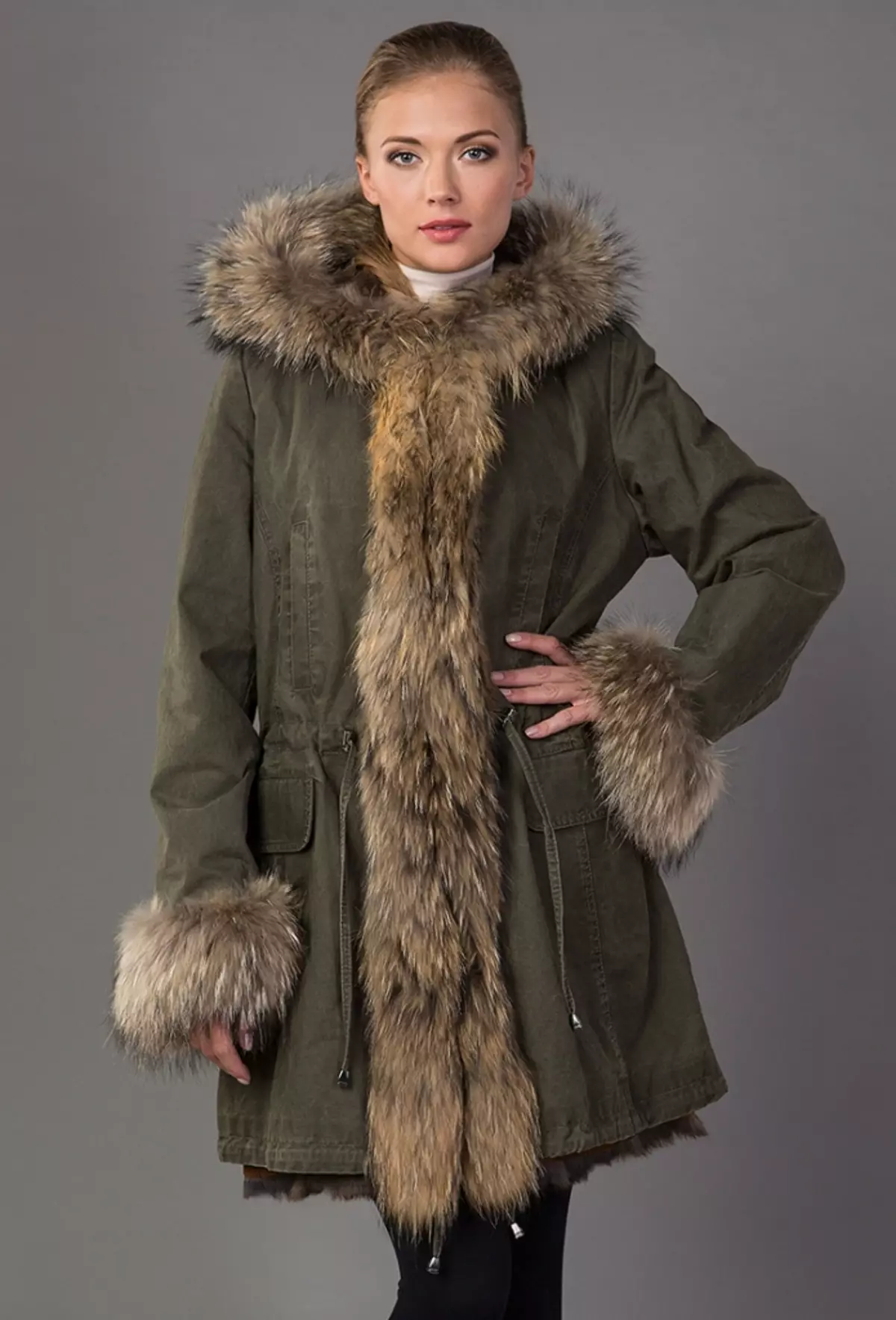 Mantel mit einem Anhang (47 Fotos): Stilvolle weibliche Modelle 349_29