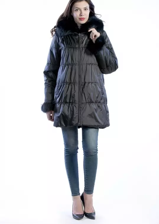 Mantel mit einem Anhang (47 Fotos): Stilvolle weibliche Modelle 349_38