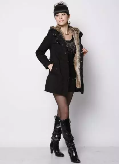 Mantel mit einem Anhang (47 Fotos): Stilvolle weibliche Modelle 349_39