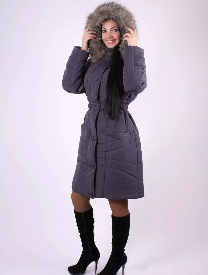 Mantel mit einem Anhang (47 Fotos): Stilvolle weibliche Modelle 349_43