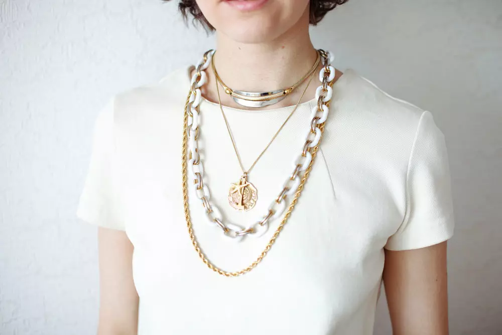 Golden-Lace Chain (52 Bilder): Kvinners produkter laget av gull med veving flasher og slange 3506_25