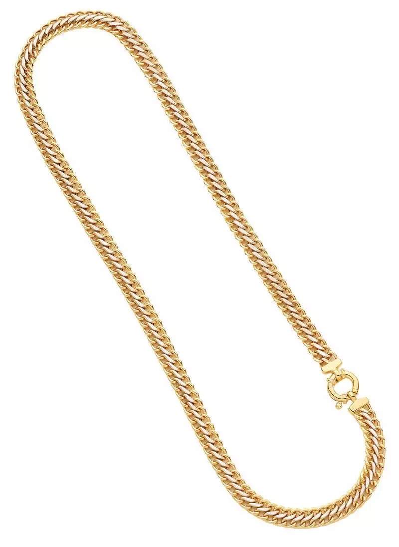 Golden-Lace Chain (52 Bilder): Kvinners produkter laget av gull med veving flasher og slange 3506_7
