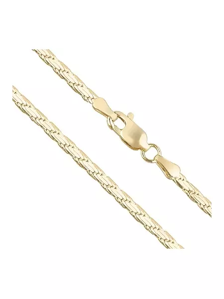 زنجیره طلایی توری (52 عکس): محصولات زنانه ساخته شده از طلا با طلای بافندگی و مار 3506_8