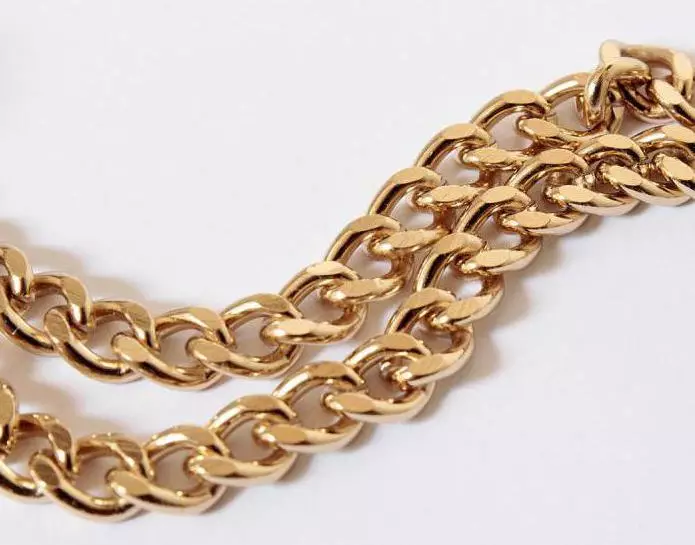 زنجیره طلای زن در دست (52 عکس): 585 مدل طلای نمونه 3508_19