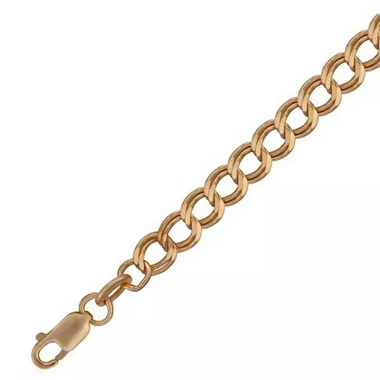 Female gold chain on hand (52 photos): 585 sample gold model 3508_37