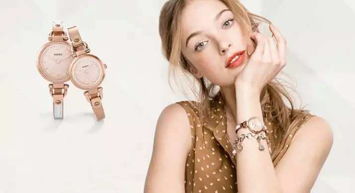 Sveitsiläinen kello (96 Valokuvat): Naisten rannekkeet mallit suosituista suorakulmaisista tuotemerkeistä 3526_32