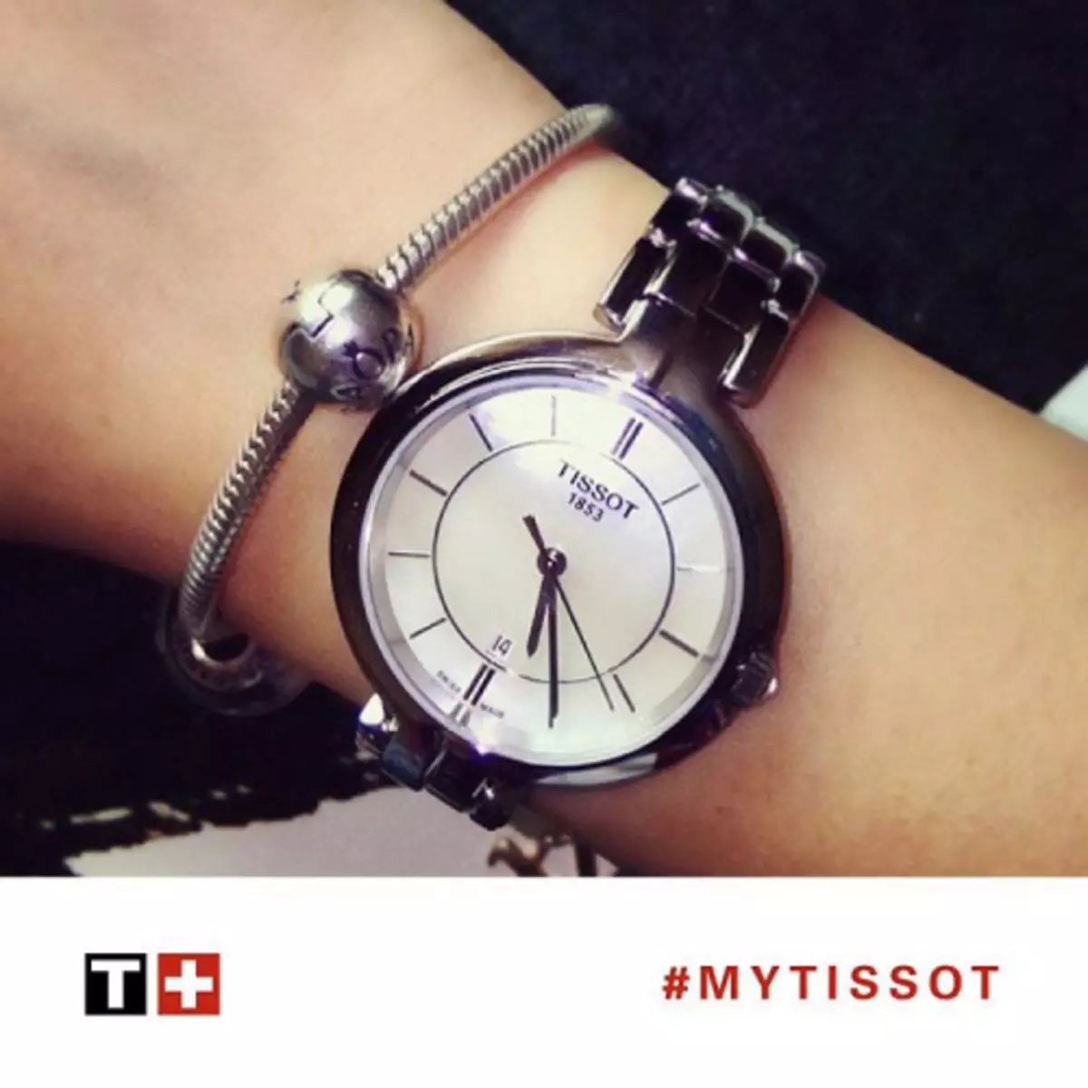 Tissot Watch (83 사진) : 여성의 손목 스위스 모델, 기계 골드 및 석영, 회사의 비용 및 리뷰 3535_2