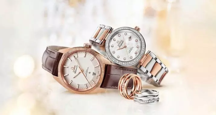Relógio de ouro (104 fotos): modelos femininos da Nika, com uma pulseira de ouro e com diamantes de uma gaivota e Rolex, quanto custam 3536_19