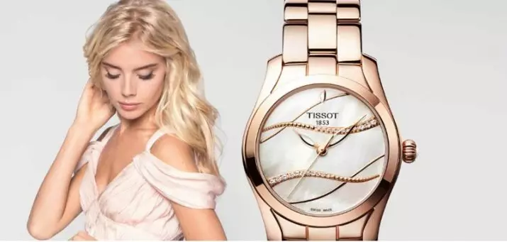Zlatni sat (104 fotografije): Ženski modeli iz Nike, sa zlatnom narukvicom i dijamantima s galebom i Rolexom, koliko koštaju 3536_35