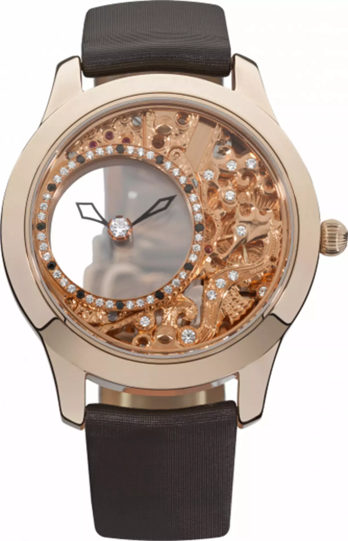 Horloge dorée (104 photos): modèles féminins de Nika, avec un bracelet doré et de diamants d'une mouette et de Rolex, combien ils coûtent 3536_46