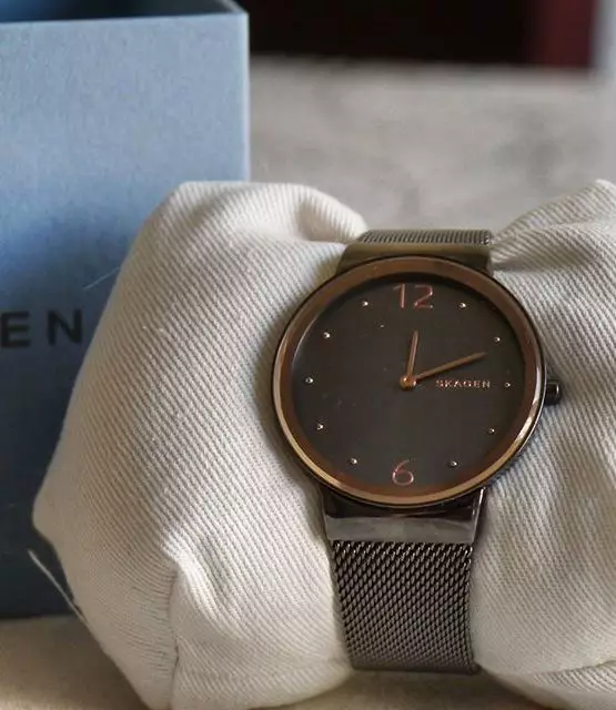 Skagen واچون (71 فوٽن): عورتن جي کلائي دانش ڏسو، Strap نگارن، Skagenis نظريه 3537_23