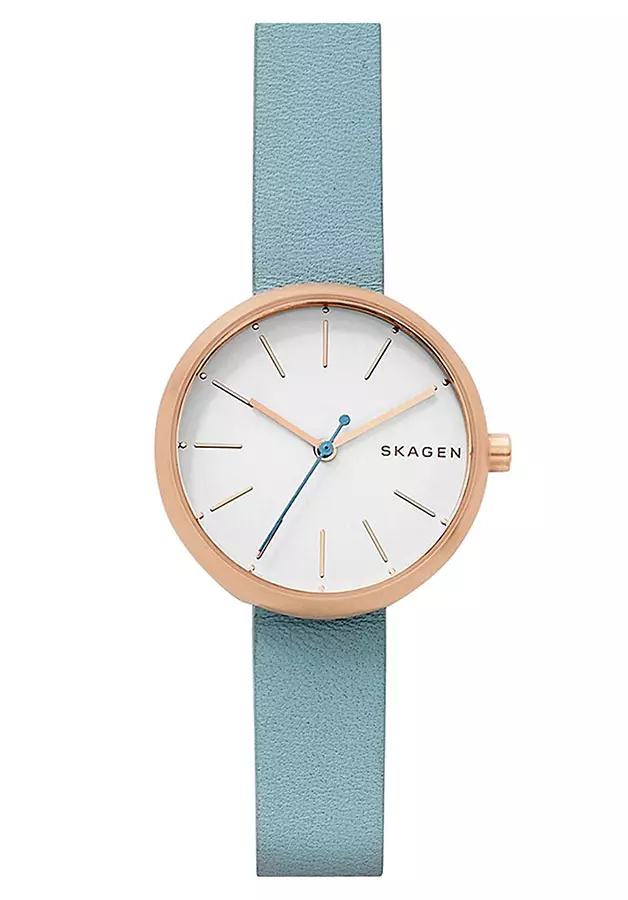 Skagen واچون (71 فوٽن): عورتن جي کلائي دانش ڏسو، Strap نگارن، Skagenis نظريه 3537_38