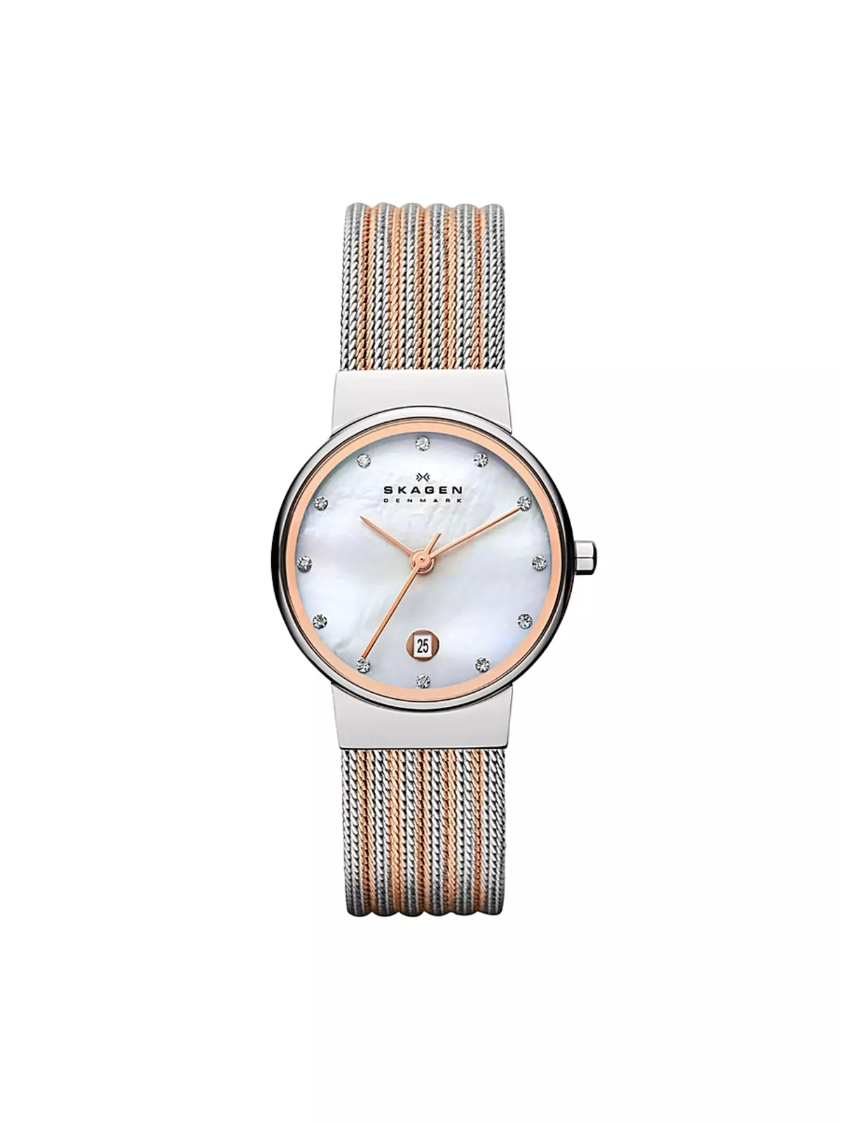 Skagen واچون (71 فوٽن): عورتن جي کلائي دانش ڏسو، Strap نگارن، Skagenis نظريه 3537_60