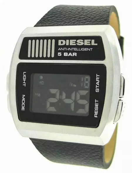 DIESEL Clock (59 wêne): Modela Brave, hilberên xwerû yên kalîteya bilind bistînin 3543_10