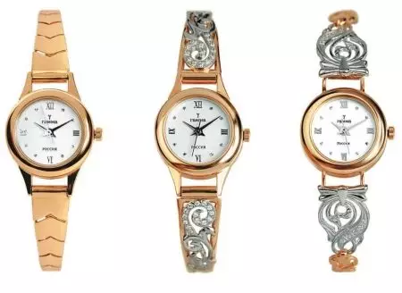 Дамски часовници на руско производство (104 снимки): модели с герба на Русия от чайките и местни марки 3546_16