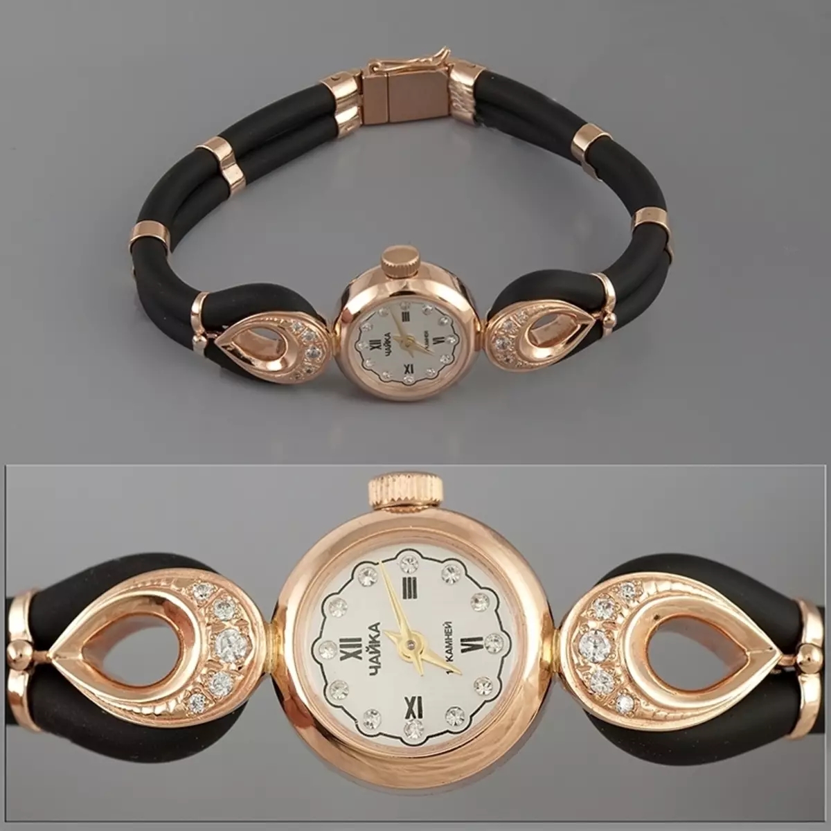 Đồng hồ đeo tay nữ sản xuất của Nga (104 ảnh): Các mô hình với huy hiệu của Nga từ hải âu và các thương hiệu trong nước 3546_54