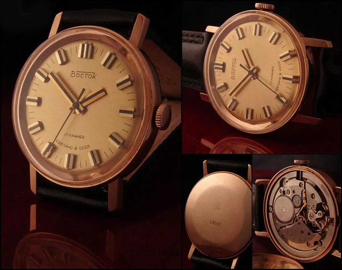 Дамски часовници на руско производство (104 снимки): модели с герба на Русия от чайките и местни марки 3546_95