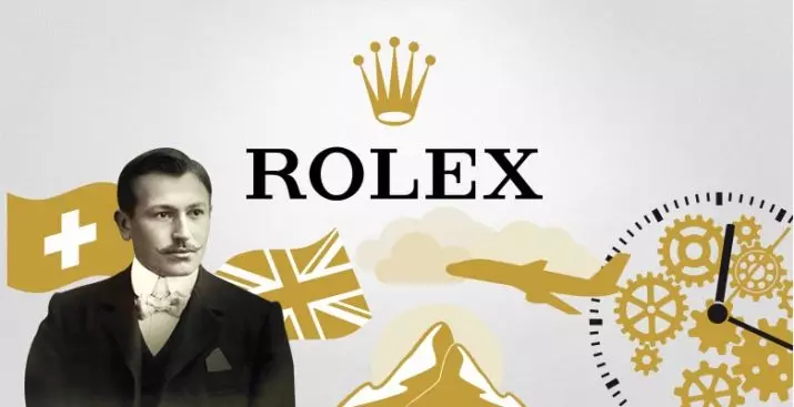 Rolex Watch (hotuna 105): Ma'ana Motocin, Farashi don asali, samfurori masu inganci 3547_3